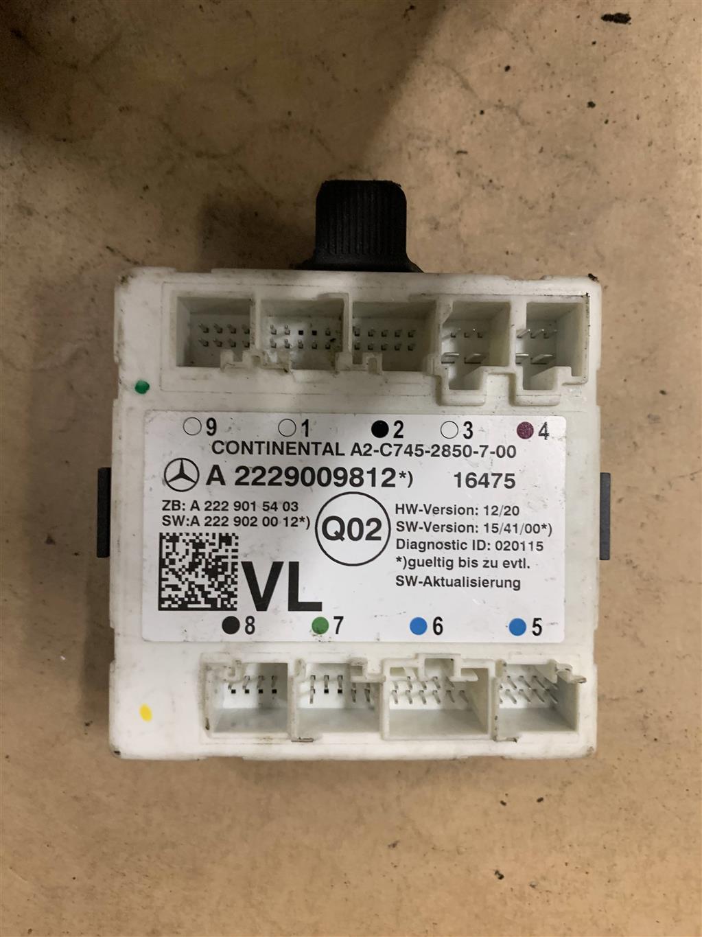 Mercedes-Benz W222 S-Klasse 2013-2017 для Блок управления двери