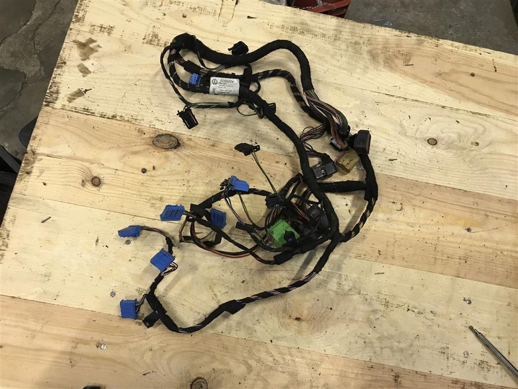 Volkswagen Touareg 7L 2002-2006 для Жгут проводов печки