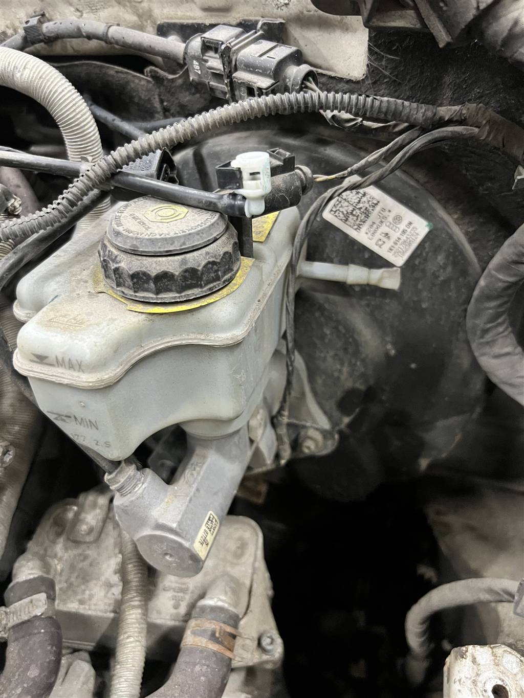 Skoda Octavia (A5 1Z-) 2008-2013 рестайлинг для Усилитель тормозов вакуумный