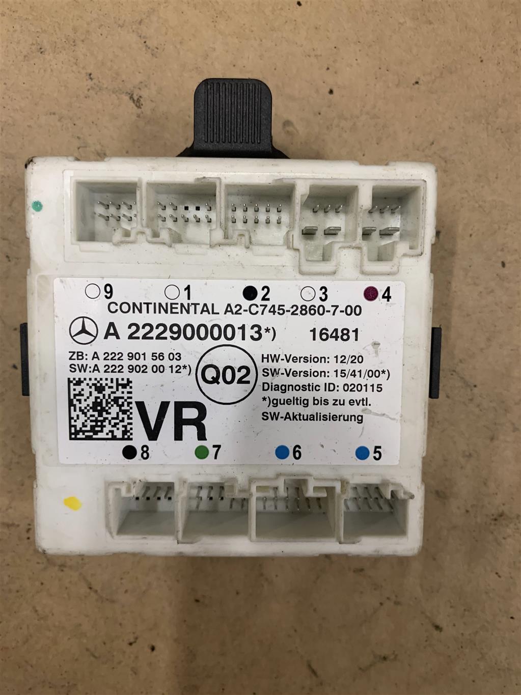 Mercedes-Benz W222 S-Klasse 2013-2017 для Блок управления двери