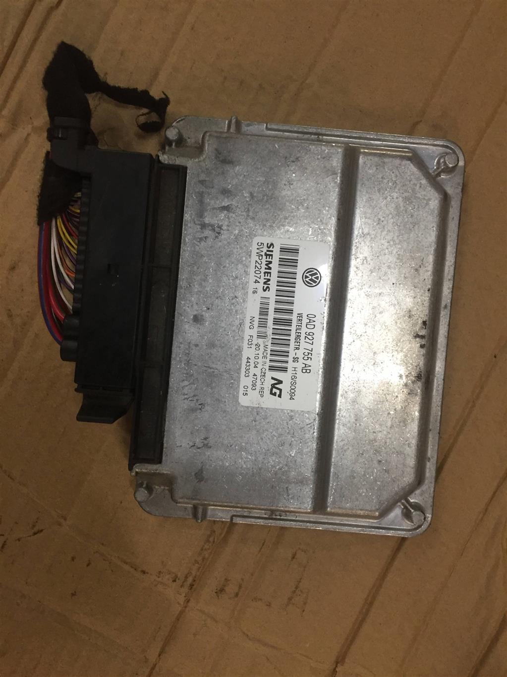 Volkswagen Touareg 7L 2002-2006 для Блок управления раздаточной коробкой