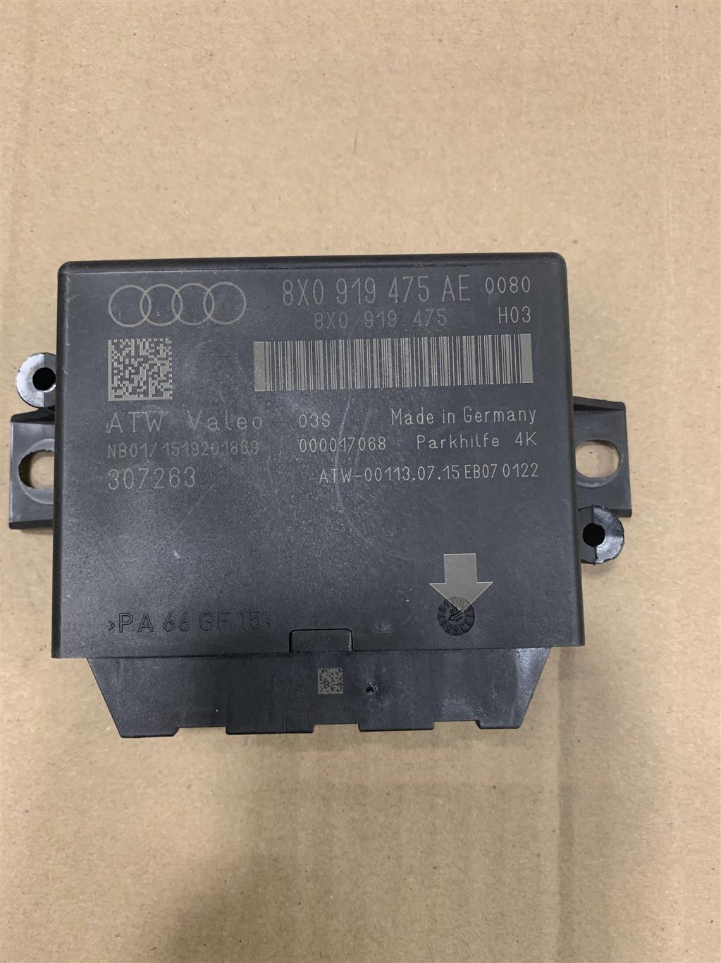 Audi Q3 (8U) 2014-2018 рестайлинг для Блок управления парктроников