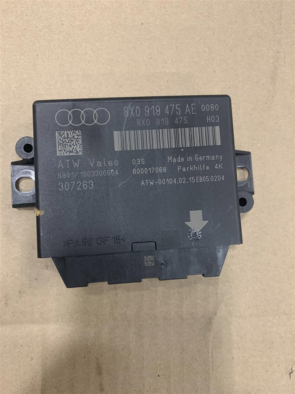 Audi Q3 (8U) 2014-2018 рестайлинг для Блок управления парктроников