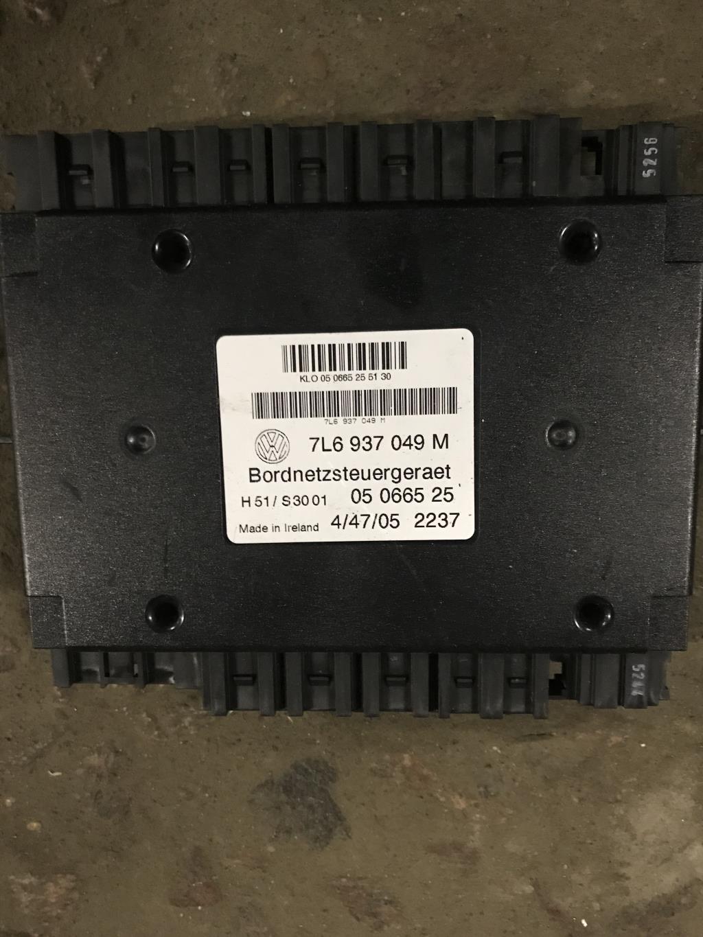 Volkswagen Touareg 7L 2007-2010 для Блок управления сидением