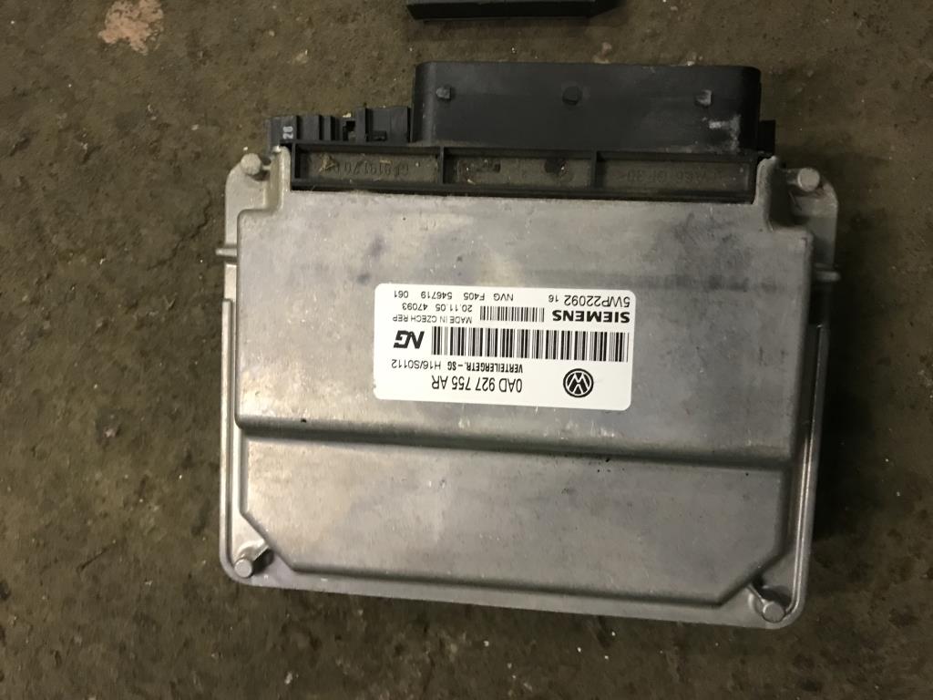 Volkswagen Touareg 7L 2007-2010 для Блок управления раздаточной коробкой