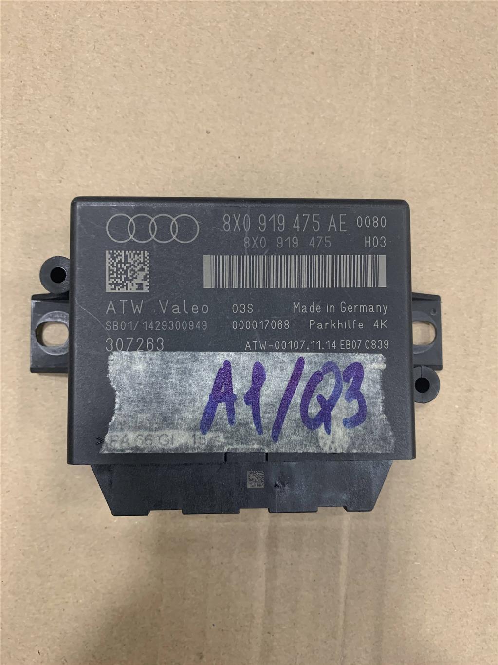 Audi Q3 (8U) 2014-2018 рестайлинг для Блок управления парктроников