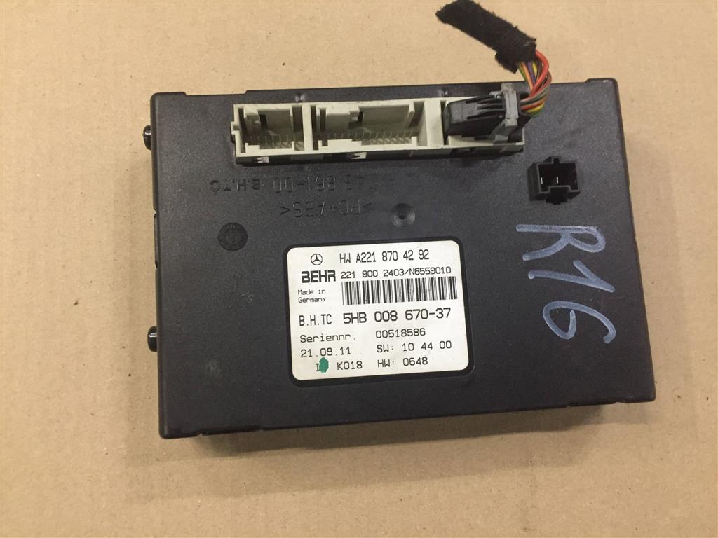 Mercedes-Benz W221 S-Klasse S221 2009-2013 рестайлинг для Блок управления климат контролем