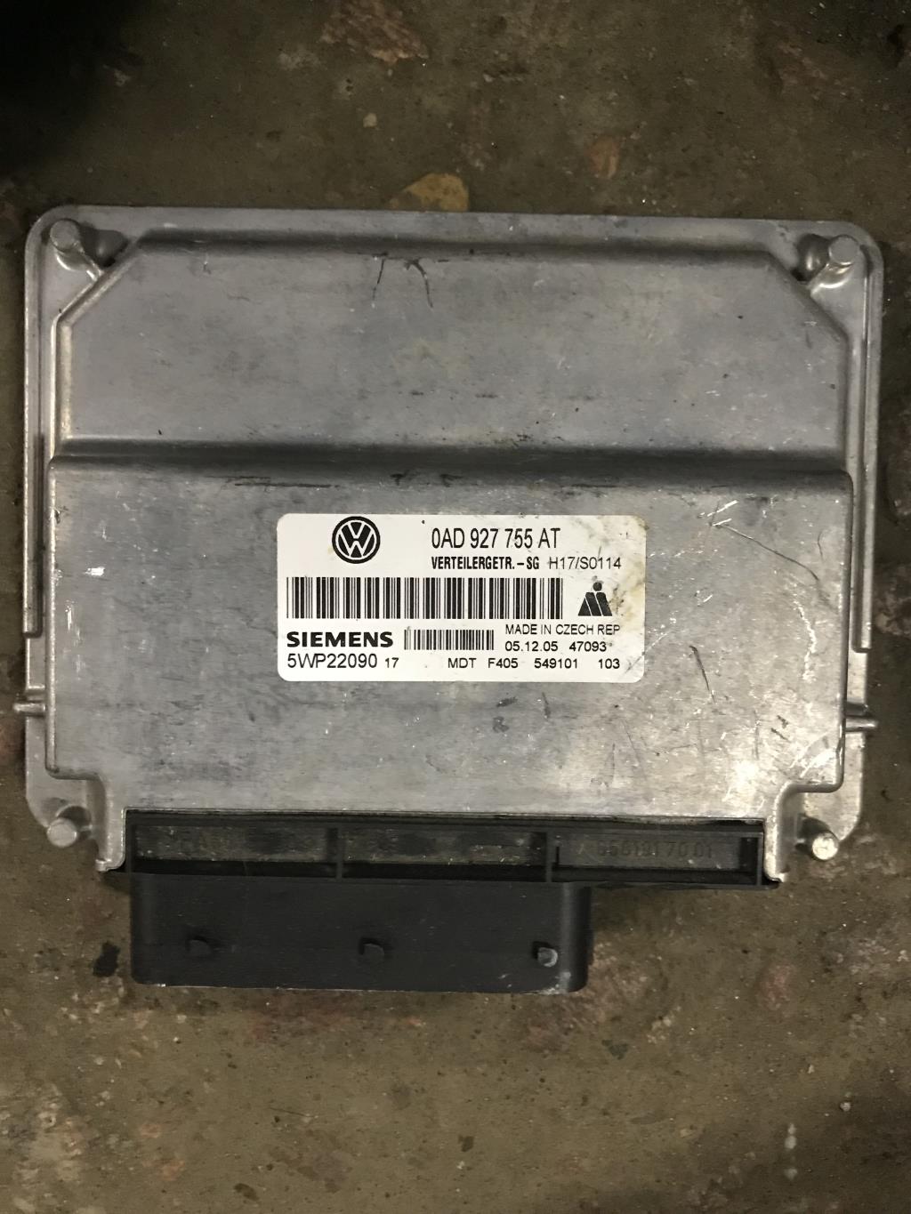 Volkswagen Touareg 7L 2007-2010 для Блок управления раздаточной коробкой