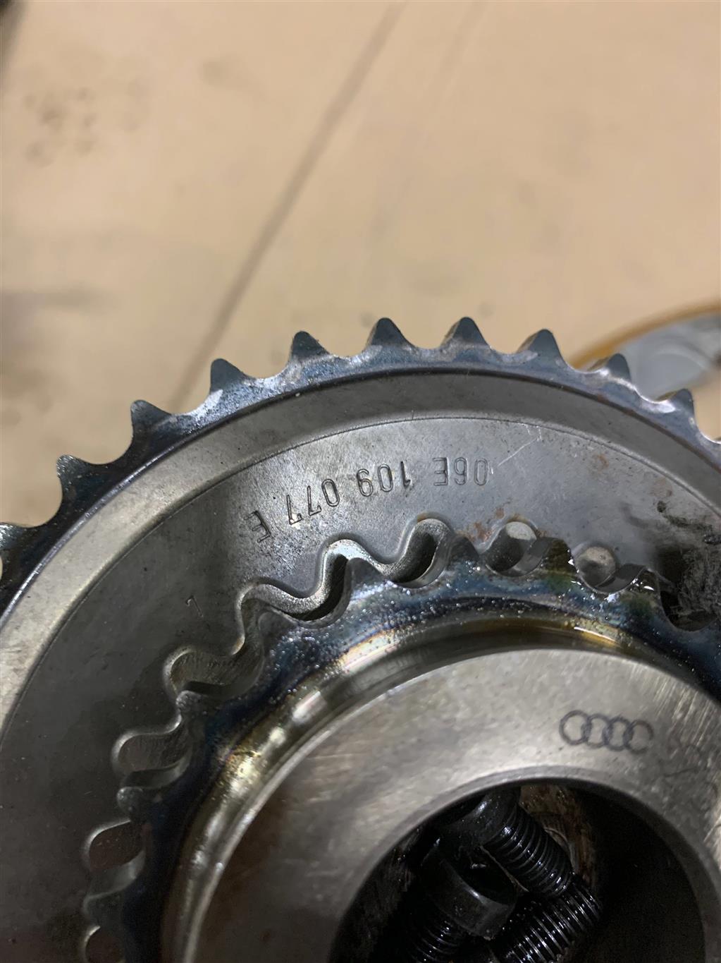 Audi A6 C7 для Звездочка цепи