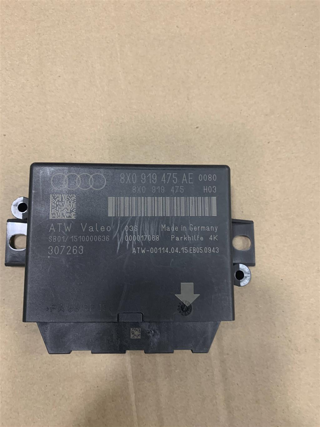 Audi Q3 (8U) 2014-2018 рестайлинг для Блок управления парктроников