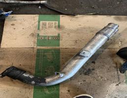 Трубка турбокомпрессора (турбины) для Volkswagen Touareg 7L 2007-2010  запчасти бу