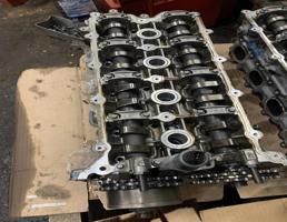 Головка блока цилиндров (ГБЦ) для Porsche Cayenne 955 2002-2007  запчасти бу