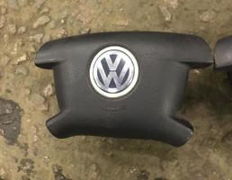 Подушка безопасности в руль для Volkswagen Transporter T5 2003-2009  запчасти бу