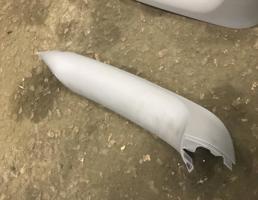 Облицовка крышки багажника для Volkswagen Touareg 7L 2007-2010  запчасти бу