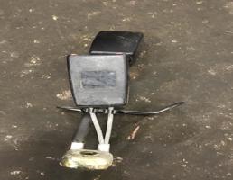 Замок ремня безопасности для Audi A6 (C5) 2001-2004 рестайлинг  запчасти бу