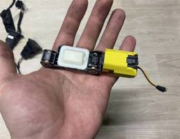 Датчик удара (Airbag) для Volkswagen Touareg 7L 2007-2010  запчасти бу