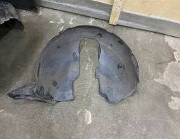 Локер передний левый(подкрылок) для Skoda Octavia (A7) 2013-2017  запчасти бу