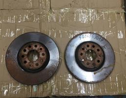 Диск тормозной передний к-т для Audi Q3 (8U) 2014-2018 рестайлинг  запчасти бу