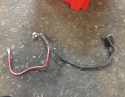 Клемма аккумулятора (плюс) для Volkswagen Sharan 2010> (7N)  запчасти бу