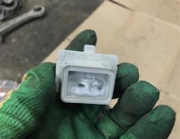 Фонарь подсветки номера для Mercedes-Benz W205 C-classe 2014-2018  запчасти бу