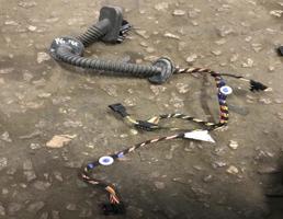 Жгут проводов двери для Volkswagen Touareg 7L 2007-2010  запчасти бу