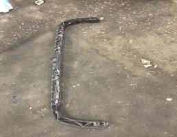 кронштейн заднего бампера центральный для Volkswagen Passat (B6) 2005-2010  запчасти бу