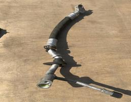 Трубка кондиционера для Volkswagen Touareg 7L 2002-2006  запчасти бу